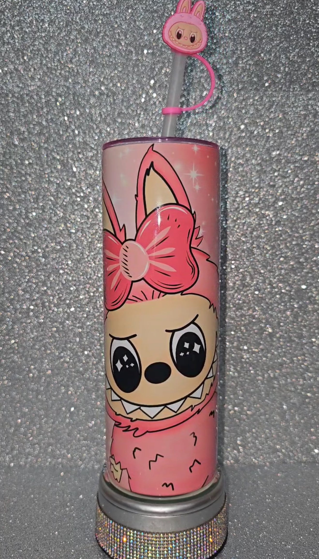 Labubu Tumbler (Pink)